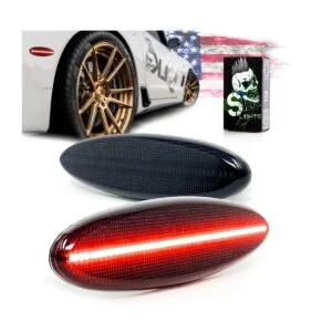 SLK Luces C5 LED rojas para guardabarros con marcador_1