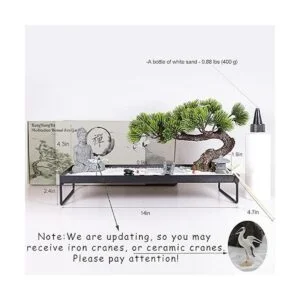 Decoración de meditación Jardín zen japonés Decoración_6