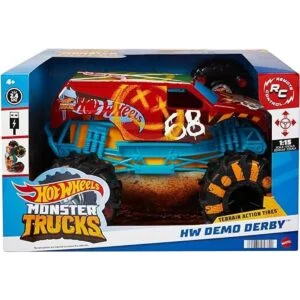 Hot Wheels RC Monster Trucks escala 115 HW Demo Derby 1_4