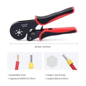 Knoweasy Herramienta de crimpado hexagonal herramienta_2