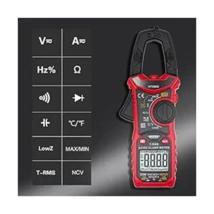 Medidor de abrazadera digital ACDC TRMS 6000 unidades_2