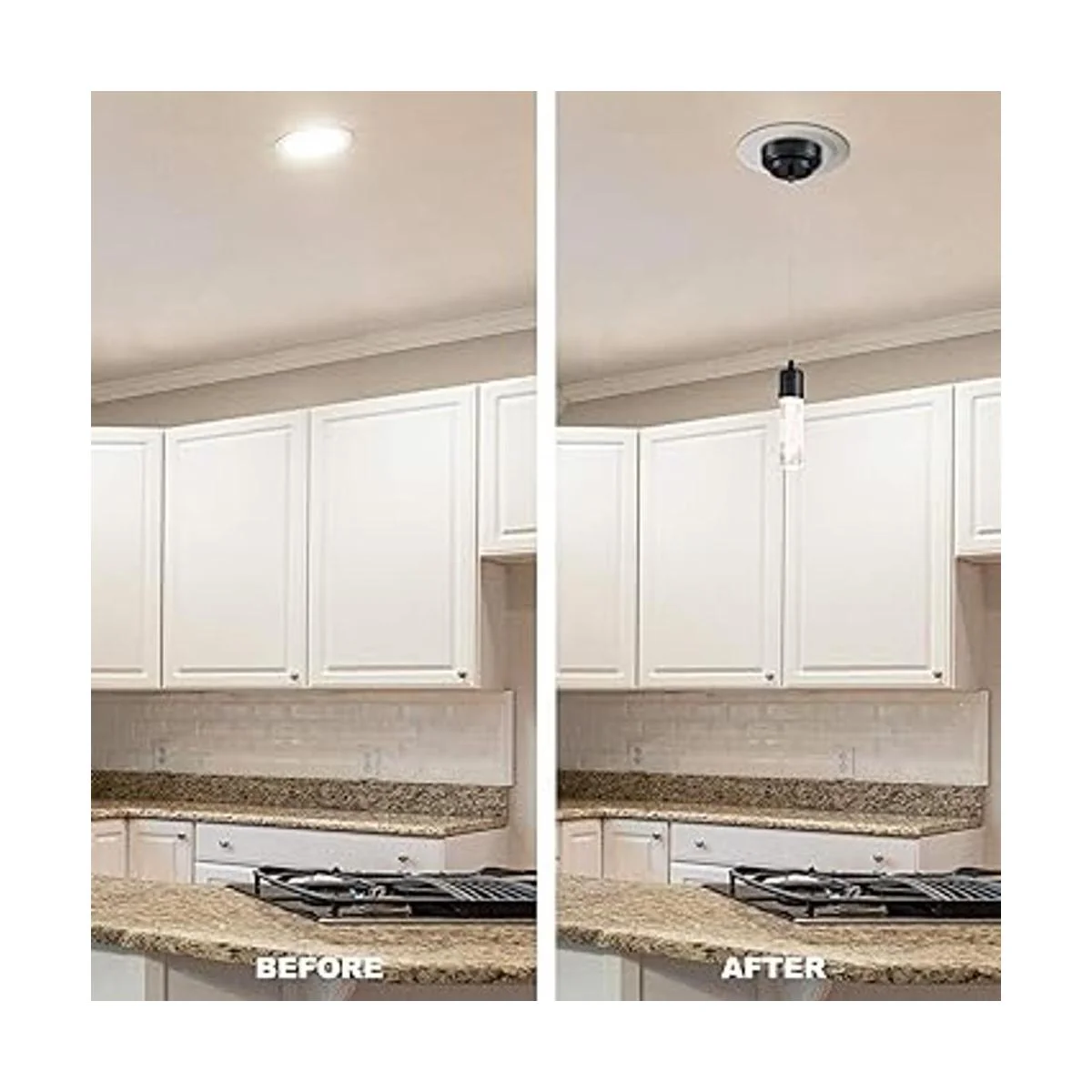 Ciata Convertidor de iluminación empotrado para colgante o_2