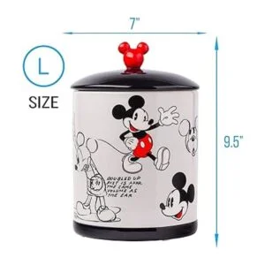 Silver Buffalo Mickey Mouse Sketches Tarro grande de_3