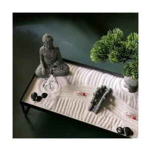 Decoración de meditación Jardín zen japonés Decoración_3
