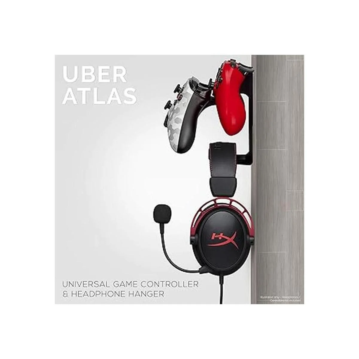 Brainwavz Soporte de pared dual para control de juego y_3