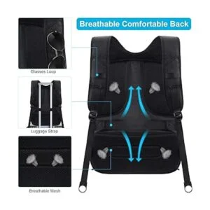 ANKUER Mochila grande mochila de viaje de 50 litros para_5