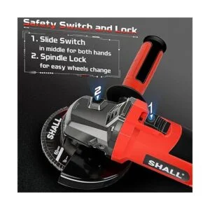 SHALL Herramienta de amoladora angular de 7.5 amperios_3