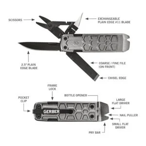 Gerber Gear Lockdown Pry Multitool Plata_3