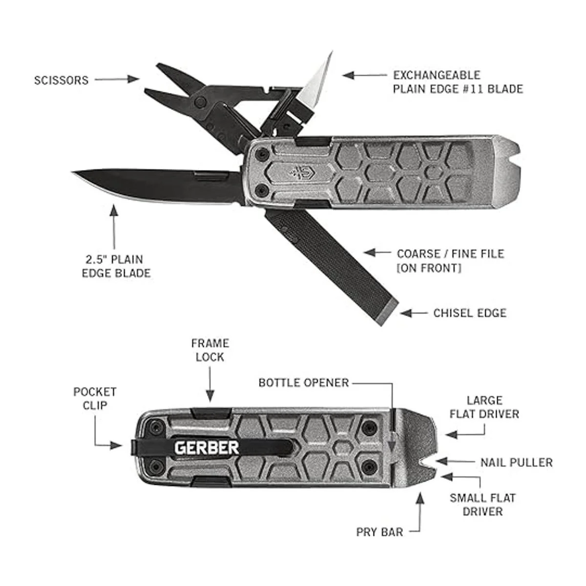 Gerber Gear Lockdown Pry Multitool Plata_3