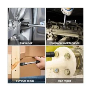 XEWEA Juego de extractores de tuercas de pernos fácil de_6