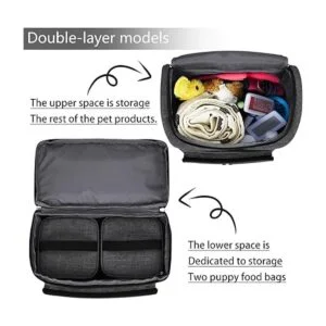 BAGLHER Bolsa de viaje para mascotas mochila de doble_6
