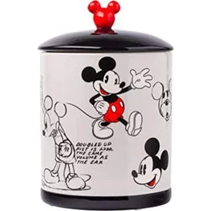 Silver Buffalo Mickey Mouse Sketches Tarro grande de_1
