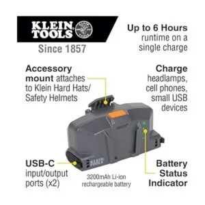 Klein Tools 29025 Batería portátil recargable de iones de_2