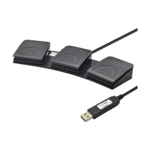 OLLGEN Triple USB Pedal Pedal mecánico Control 3 Tres_1