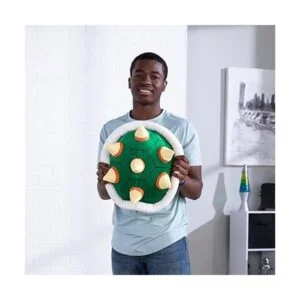 Club Mocchi Mocchi Super Mario Bowser Shell Mega Peluche_5