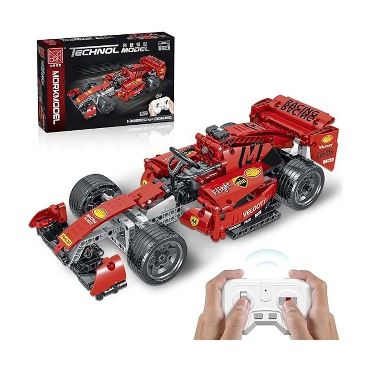 Kit de construcción de coche de carreras de fórmula 1 de_1