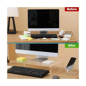 KMANDLU Soporte de monitor acrílico de alta calidad_4