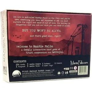 Juego de mesa Mantis Falls Juego de cartas de estrategia_2