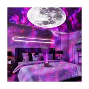 WANRAYW Proyector de estrellas luz nocturna 15 en 1 con_4