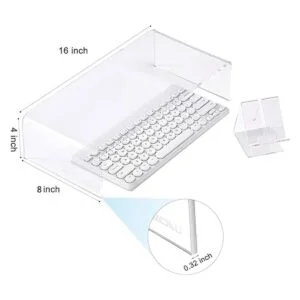 KMANDLU Soporte de monitor acrílico de alta calidad_3