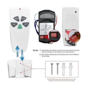 Paquete de 2 kits universales de control remoto para_3