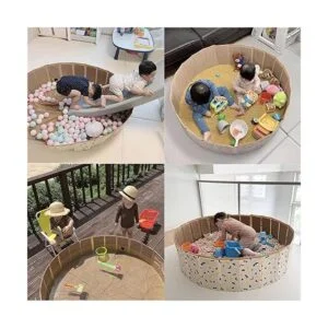 SUNWUKING Mesa de arena y agua para niños pequeños pozo_5