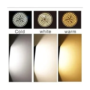 Paquete de 2 bombillas LED tricolor regulables de 85 W_3