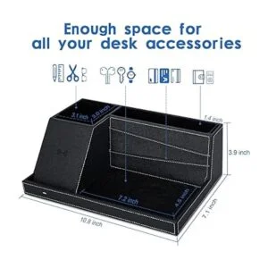 Topmade Cargador inalámbrico rápido con organizador de_5