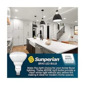 Sunperian Bombillas LED BR40 13 W 85 W 4000 K blanco_2