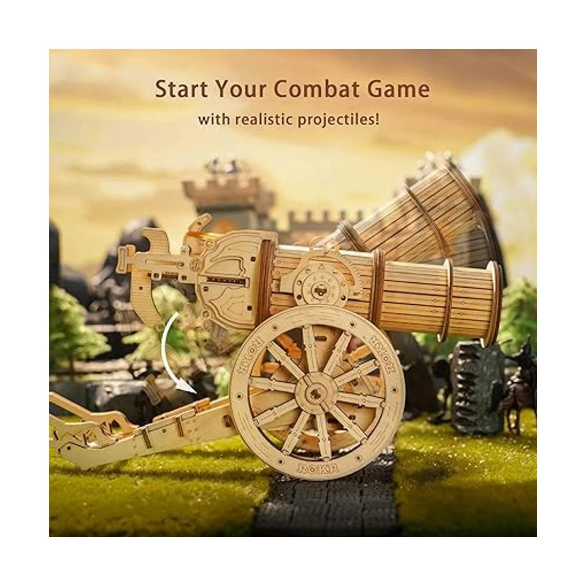 ROKR Rompecabezas de madera 3D para construcción de_2