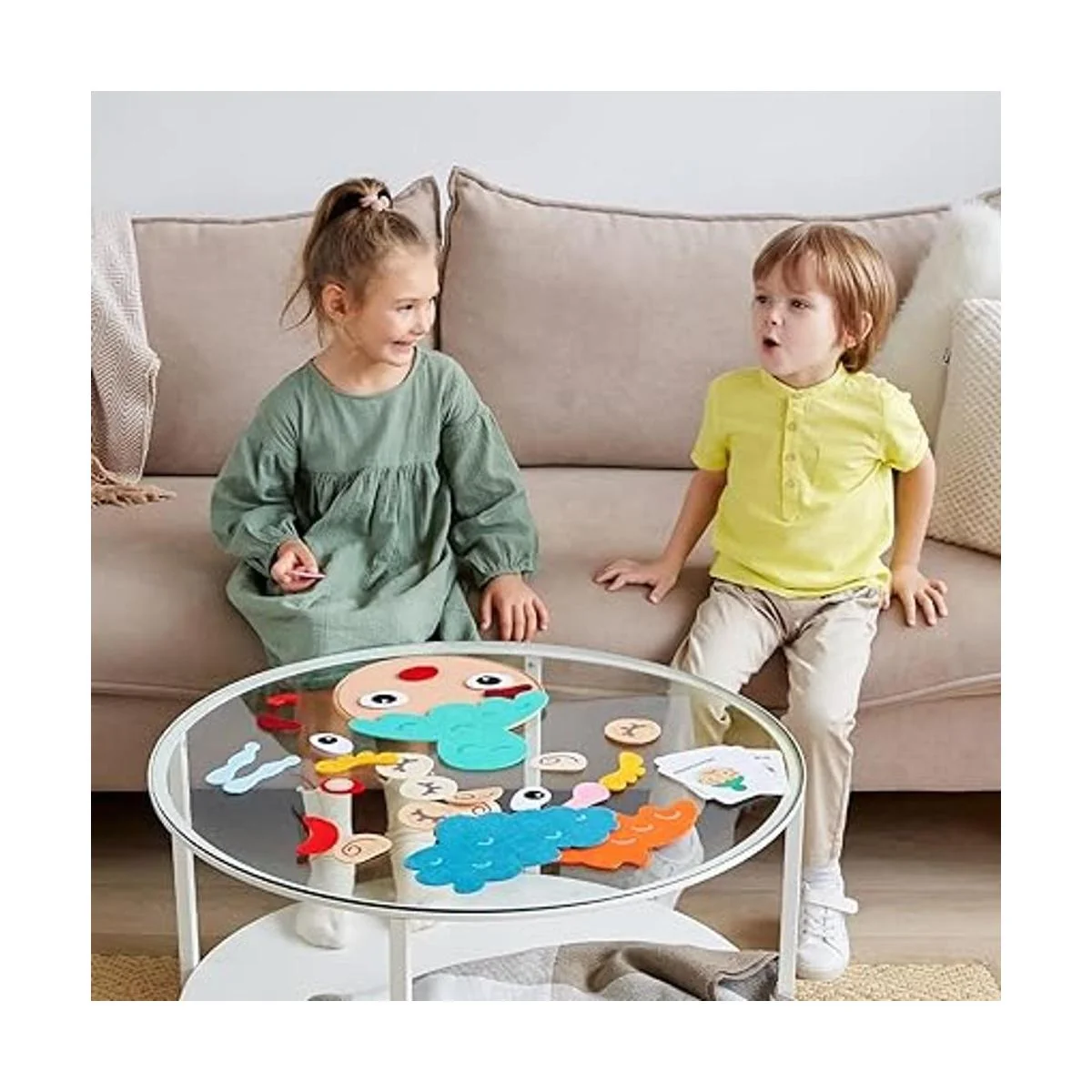 Juego social emocional para niños Haz caras y describe_4