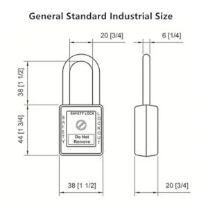 SAFBY 7 cerraduras de bloqueo diferentes con llave con 10_6