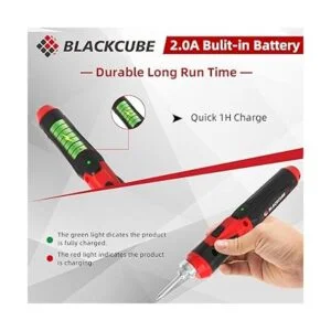 BLACKCUBE Soldador inalámbrico de 4 V kit de soldadura_5