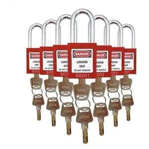 SAFBY 7 cerraduras de bloqueo diferentes con llave con 10_2