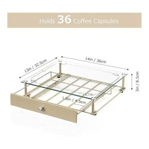 Soporte para cápsulas de café cajón superior de vidrio_3