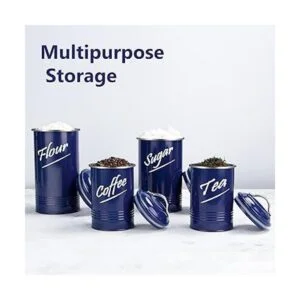 Hillbond Juego de 4 recipientes de almacenamiento de_2