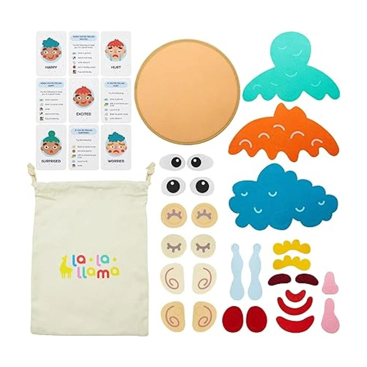 Juego social emocional para niños Haz caras y describe_2