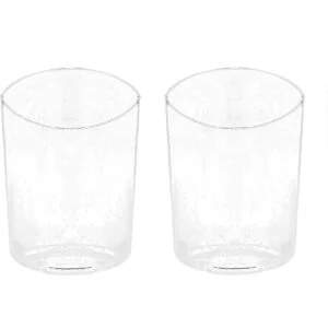 Anmire G0025 Juego de 2 sombras de cristal transparente_5