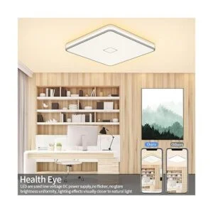 Airand Lámpara de techo LED empotrada de 24 W y 12.6_5