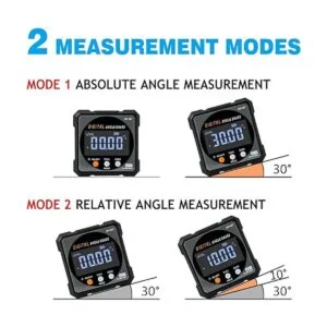 Buscador de ángulo digital con láser electrónico calibre_2
