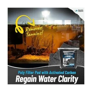 Almohadilla de carbono para acuario cortada para_2