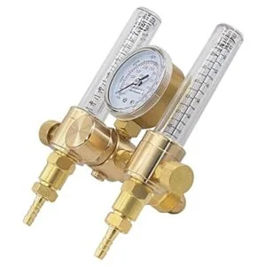 RX WELD Dual Output Argon Regulador Medidor de Flujo Mig_4