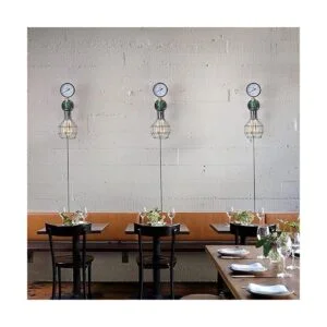 Lovefindahome Lámpara de pared industrial con enchufe E26_5