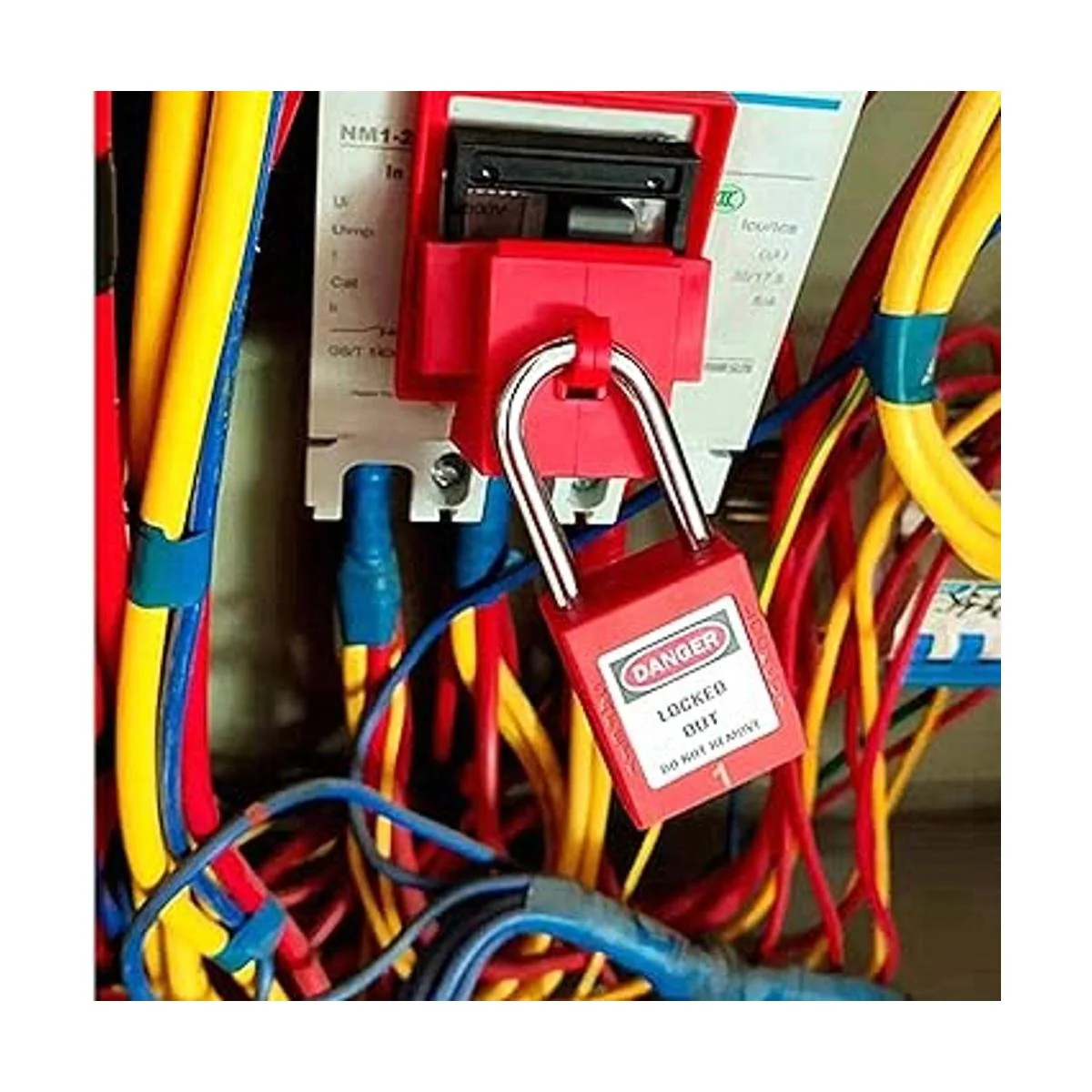 SAFBY 7 cerraduras de bloqueo diferentes con llave con 10_7