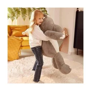 IKASA Juguete de peluche gigante de hipopótamo gigante_5