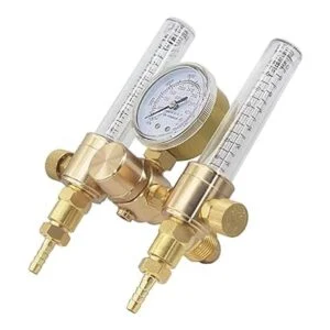 RX WELD Dual Output Argon Regulador Medidor de Flujo Mig_2