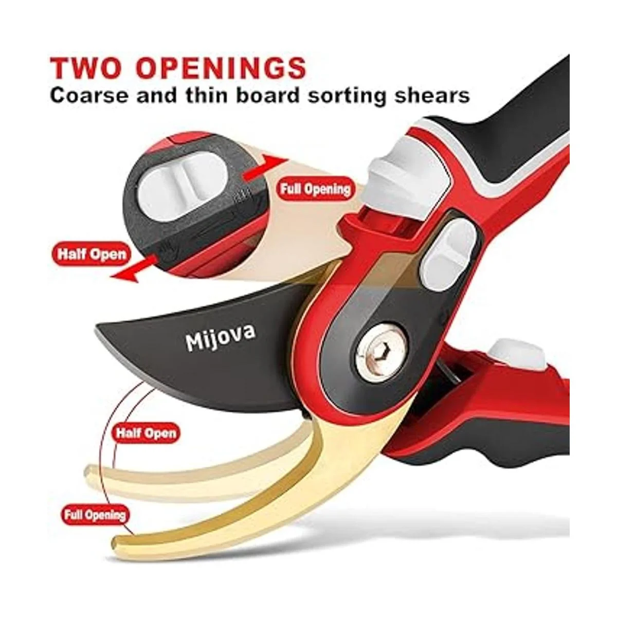 Podadoras de jardín tijeras de jardín resistentes con_3