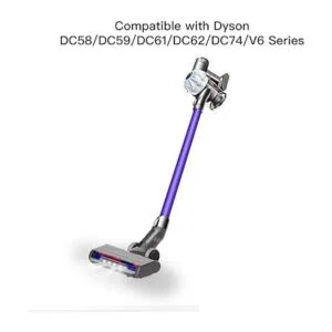 Defurry Cepillo de aspiradora con faros delanteros para_5