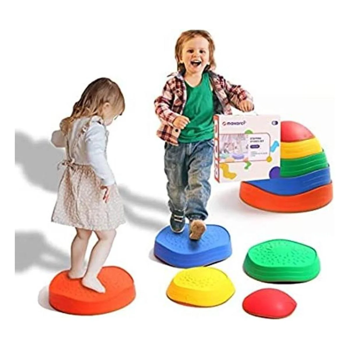 makarci Piedras de escalón para niños 5 piezas de piedras_1