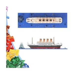 OneNext RMS Titanic Juego de bloques de construcción_4